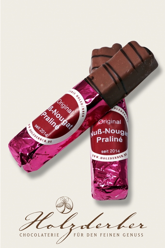 2er Nuss Nougat Praliné Stange