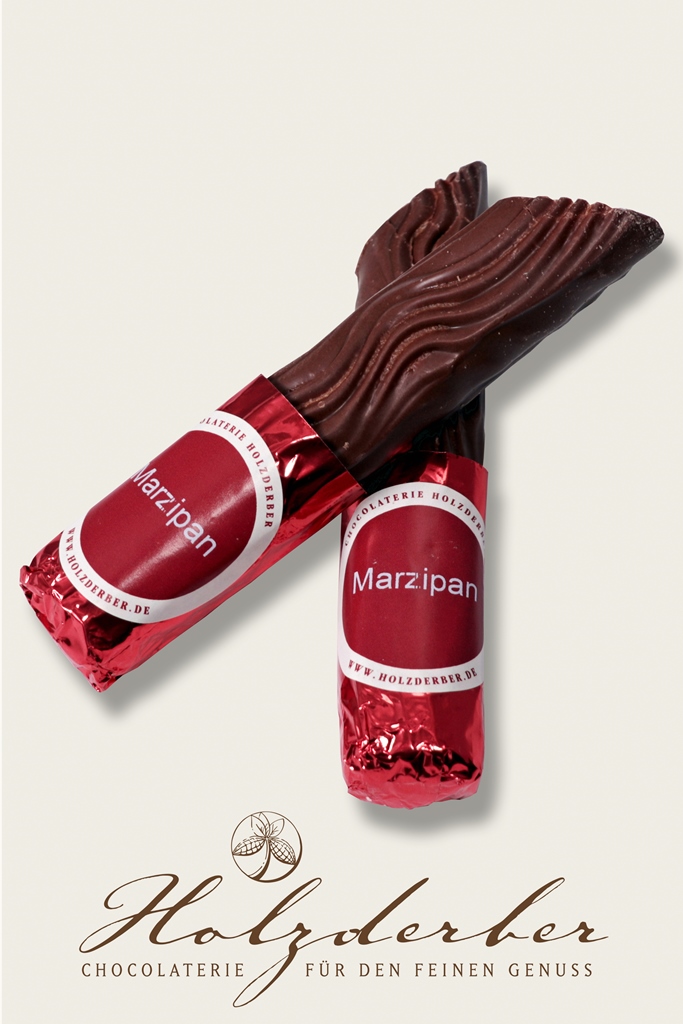 2er Marzipan Stange Edelvollmilch Schokolade