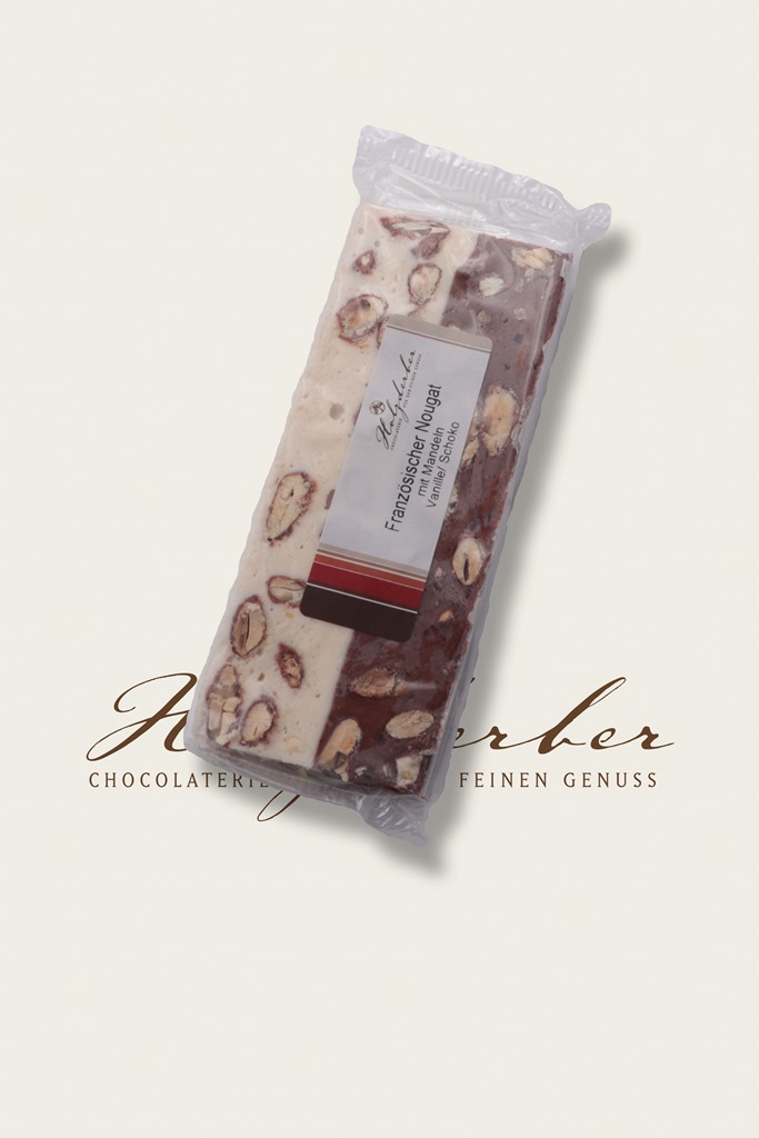 Französischer Nougat Schoko/Vanille